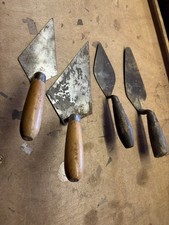 4 X Used Brick Trowels