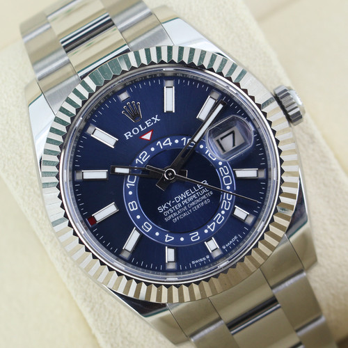 Rolex sky dweller blue dial - sky-dweller,