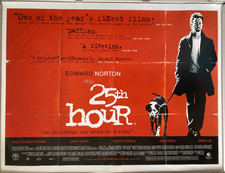 Cinema Poster: 25th HOUR 2003