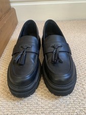 Black Slip On Shoes By Even &