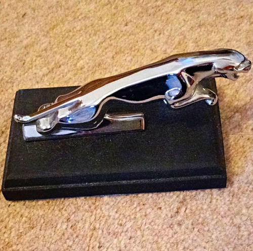 Jaguar leaper hood - hood, ornament