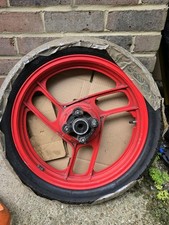 Yamaha TZR125R 4DL / TDR125 Rear Wheel 3.50x18 Red 3-Spoke with Cush Drive
