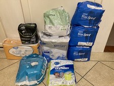 Mens Incontinence Pads UWear Nappy Job Lot Tesco Tena MoliCare Lille ID Form XL