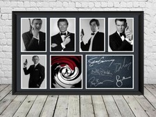 James Bond Signed Photo Print