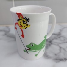 Roy Kirkham Fine Bone China Heads & Tails Mug Quirky Monkey & Frog
