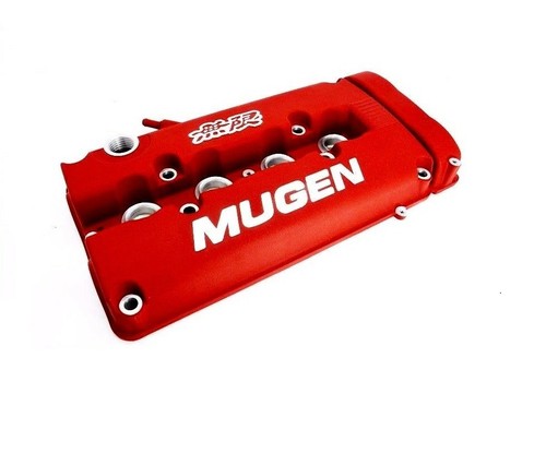 Red mugen valve cover - mugen,