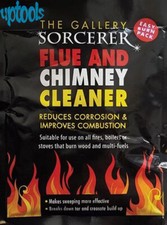SORCERER Flue And Chimney Cleaner For Open Fires & Wood Burning Stoves & Boiler