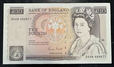 Old Ten £10 Pound Note