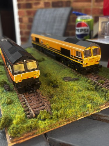 Gauge double display track - double,