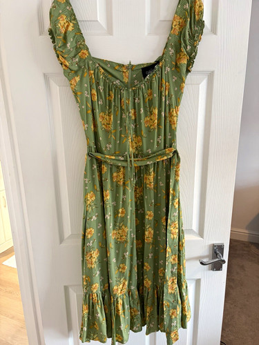 Collectif green floral swing - collectif,
