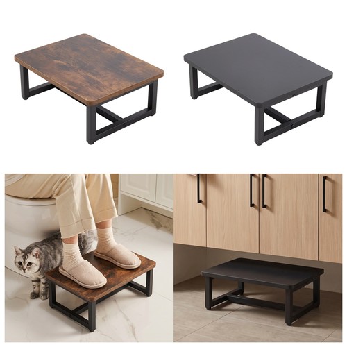 Wooden low stool - low,