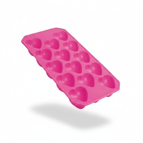 Silicone heart ice cube tray - ice,