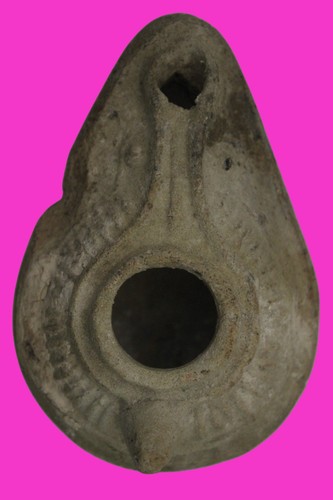 Ancient holy land oil lamp - ancient,