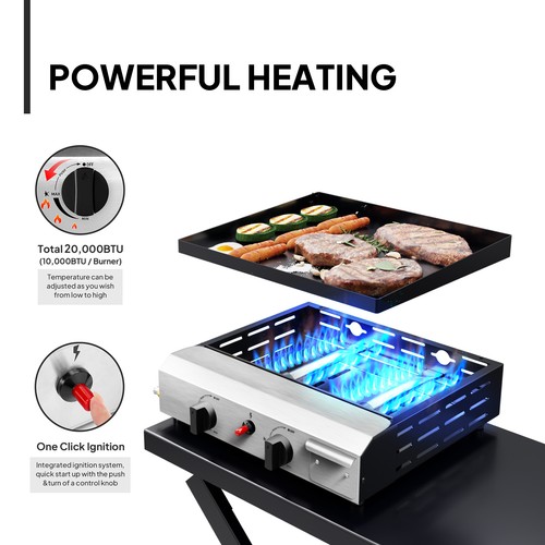 Burner foldable propane - foldable,