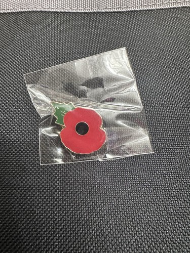 Poppy remembrance lapel - ,