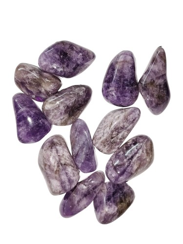 Amethyst polished tumble stone - polished,