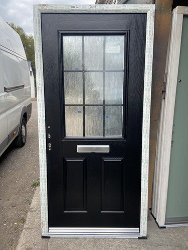 Black composite front - black,