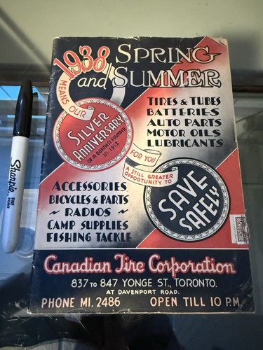 1938 canadian tire catalogue - 1938,