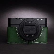 Genuine Leather Retro Half