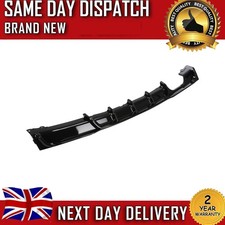 Rear Diffuser FOR BMW 3 SERIES F30 F31 UK Gloss Black Twin Exhaust M Performance