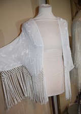 Topshop Fringed Kimono Kaftan