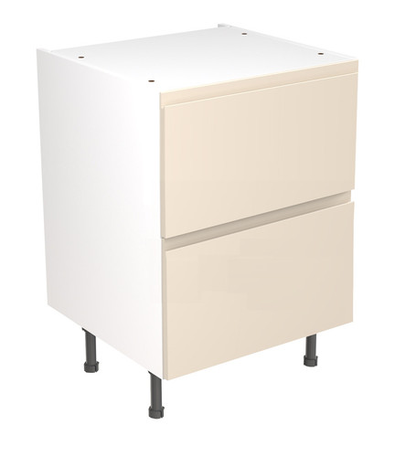 White flat pack kitchen - white,