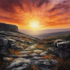 Yorkshire Dales Oil Painting
