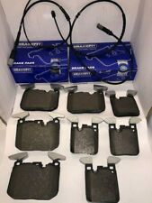 Front and Rear Brake Pads & Sensor For BMW 1,2,3,4, Series With M Sport 12-19 