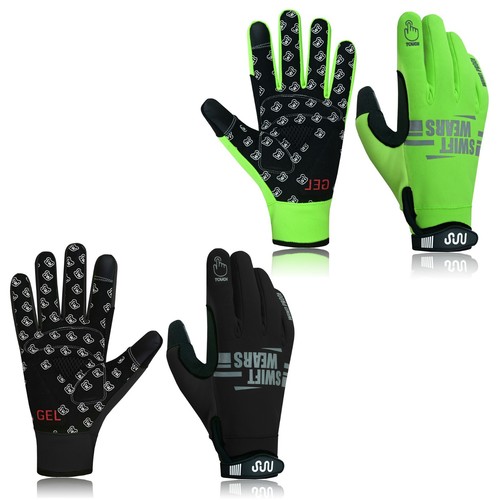 Winter cycling bike gloves - winter,