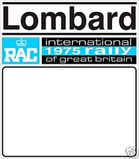 1975 LOMBARD RALLY DOOR BADGE-