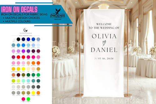 Personalised iron vinyl - iron,