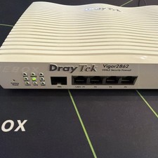 Draytek Vigor 2862 ADSL/VDSL2 Firewall Router - White - No 12v PSU