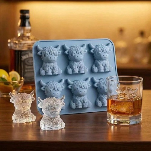 Mini highland cow ice cube - mini,