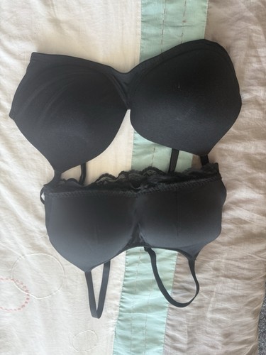 Black bra used - bra,