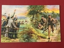 EARLY WW1 ERA TUCK MILITARY PC