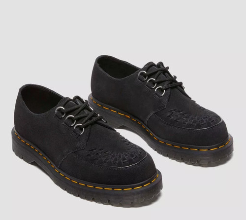 Martens ramsey woven suede - ramsey,