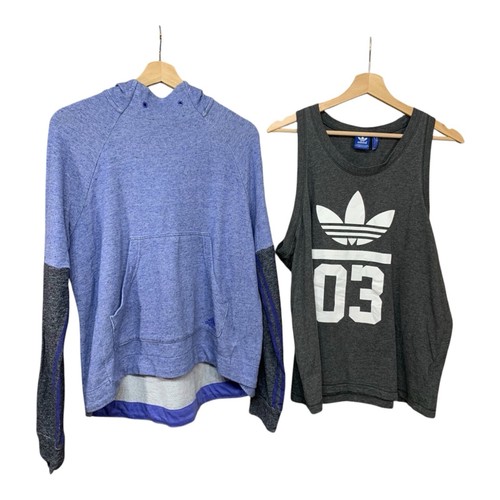 Adidas lot hoodie tank - lot, organic