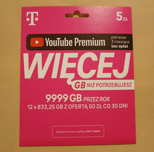 T-Mobile Polish SIM CARD 3 in1