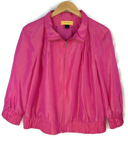 John pink bomber jacket - st.,