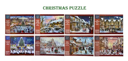 1000 piece christmas jigsaw - 1000,