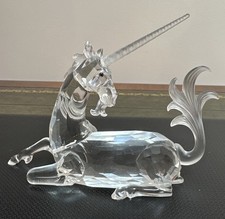 Swarovski Crystal Figure 191727 Annual Unicorn 14cm With Box + Stand