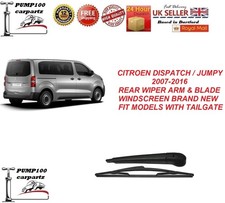 REAR WIPER FOR CITROEN DISPATCH 2007-2016 ARM & BLADE WINDSCREEN BRAND NEW 350MM