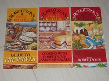 ROBERTSONS FRUIT KITCHEN RECIPE LEAFLETS PRESERVE JAM MARMALADE CHRISTMAS RETRO