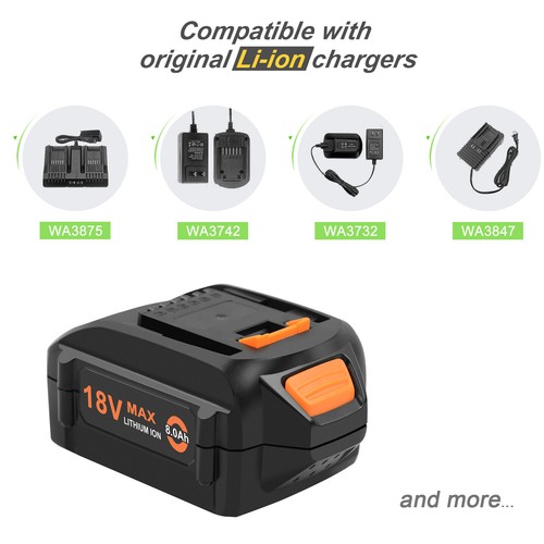 0ah ion battery for worx - battery,