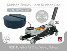 Slotted Rubber Jack Pad for