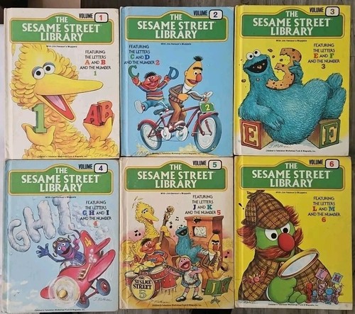 Sesame street library - library, volumes