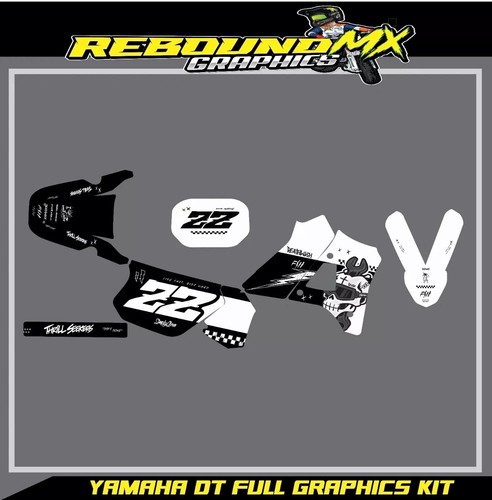 Yamaha dtr125 stickers - yamaha,