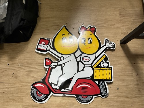 Vintage esso oil - drop, &