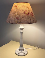 kate Forman Christobel Lampshade & Laura Ashley Painted Lamp Base