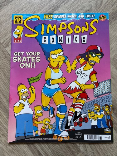 The simpsons comics issue - uk,